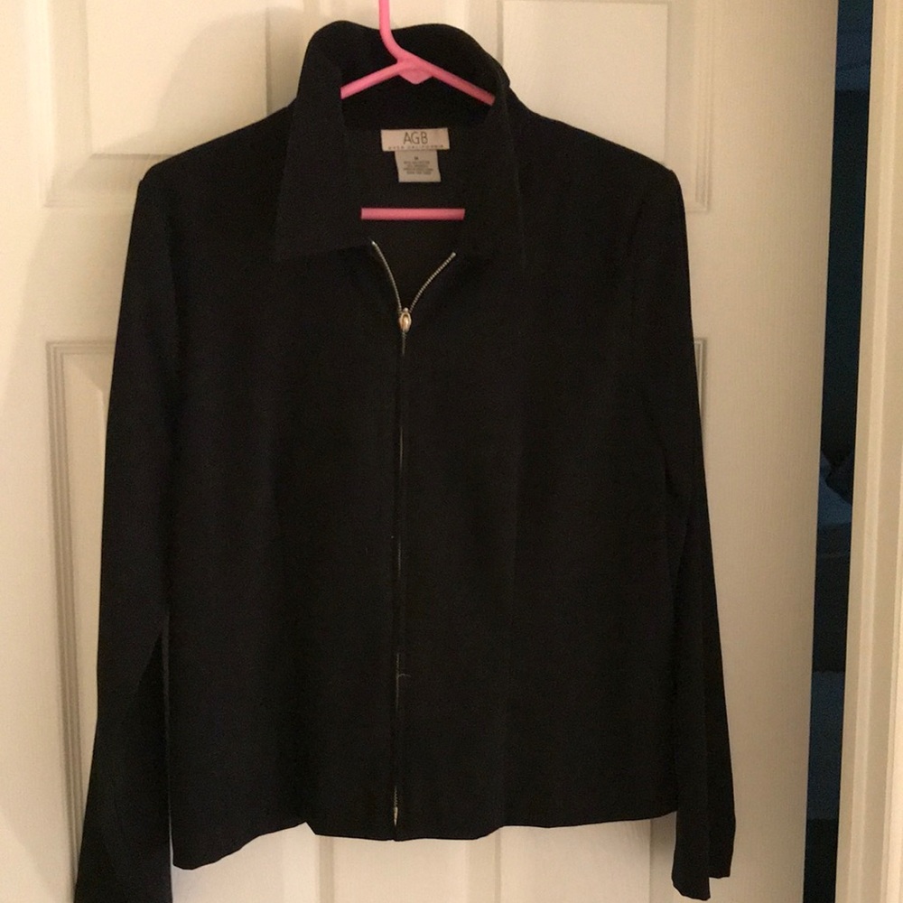 AGB Byer California.  Women's Black Jacket size medium